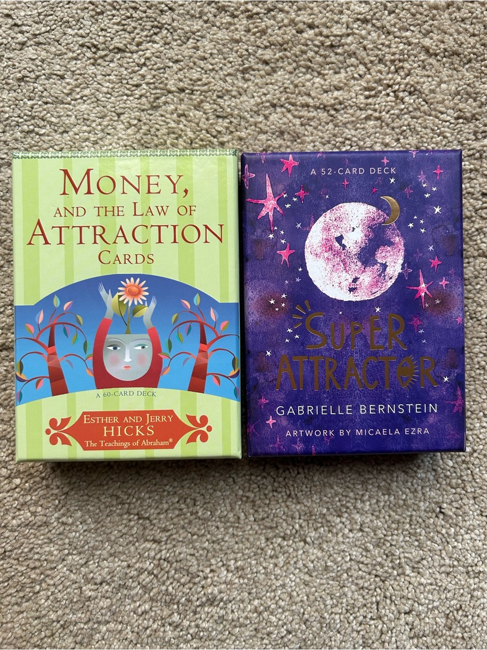 Money and the Law of Attraction Cards and Super Attractor Deck